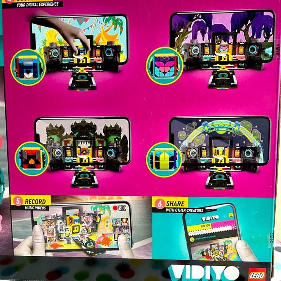 LEGO VIDIYO Music Video Maker - The Boombox 43115 NEW 996 Piece Building Set - Picture 4 of 7